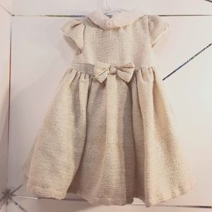 Little Me toddler Girls Texture Dress Size 2T